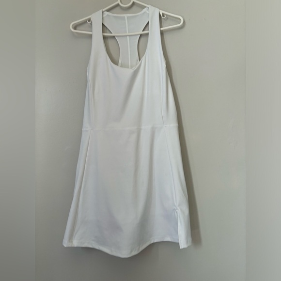 J. Crew Active White CloudStretch Side Slit Sports Mini Dress size Small - Picture 1 of 5